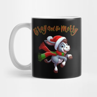 Bray And Be Merry l Italian Christmas Donkey Mug